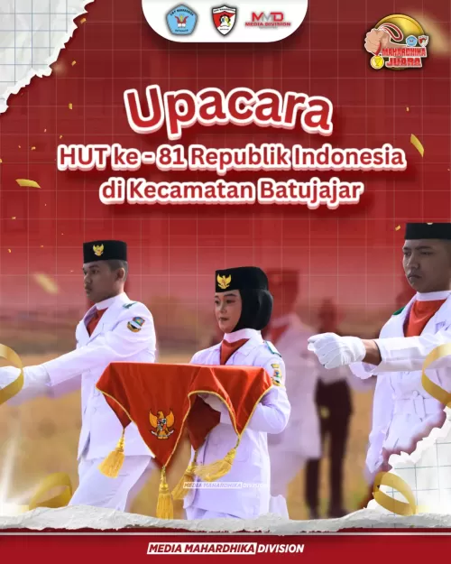 Upacara HUT ke 81 Republik Indonesia